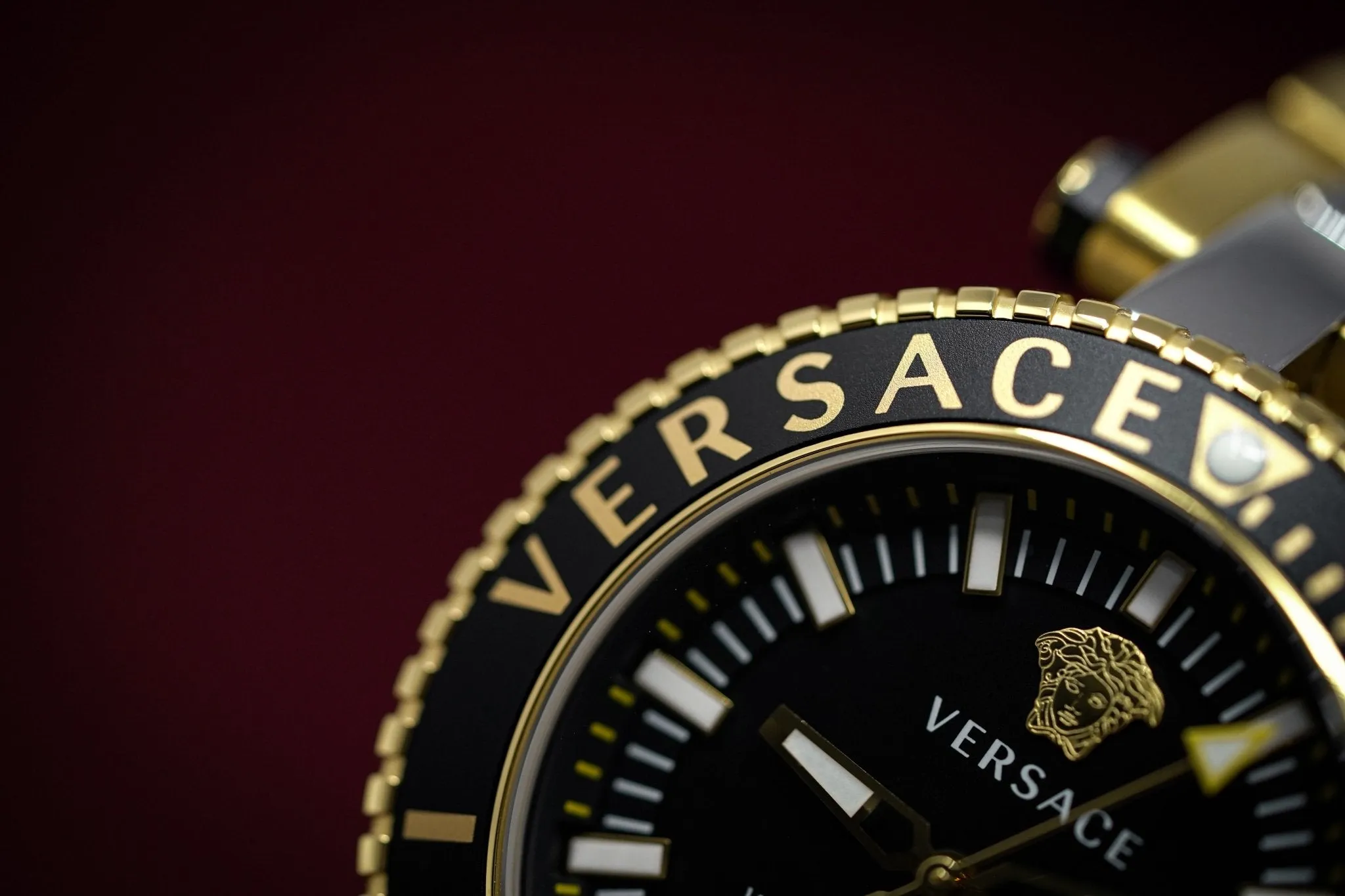 Versace V-Race Diver Two Tone