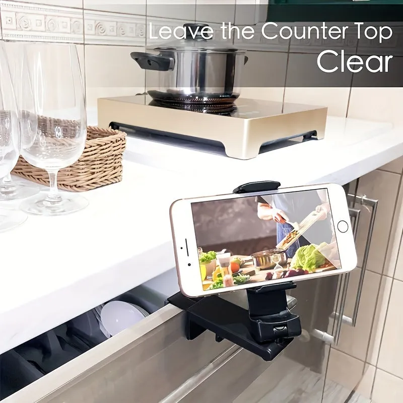 Versatile Phone Holder Perfect for Rail Air Kitchen  Desk