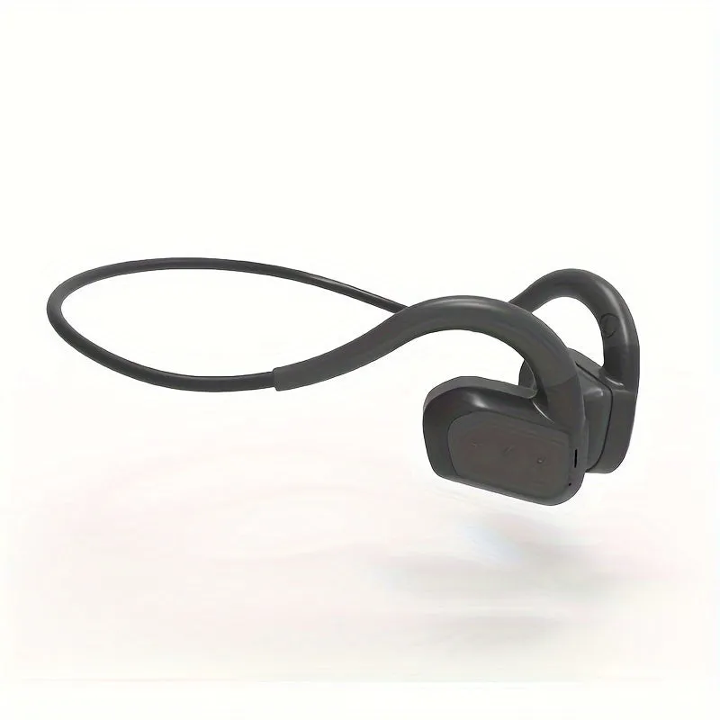 Waterproof Swimming Headphones With MP3 Player 32G Memory, Bone Conduction Headphones Wireless 5.3 Open Ear Headset