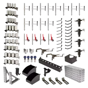 WELDING TABLE FIXTURING KIT, 95pc