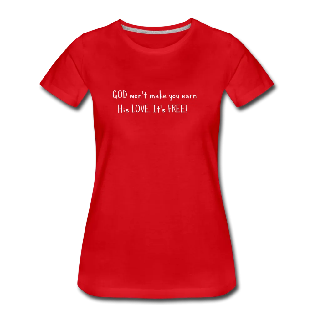 Women’s Love 2 Premium T-Shirt