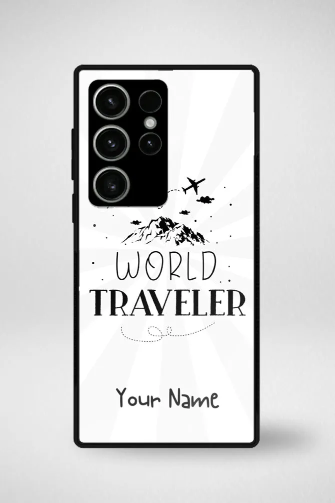 World Traveler Customized Glass Mobile Case - iPhone, Samsung & OnePlus