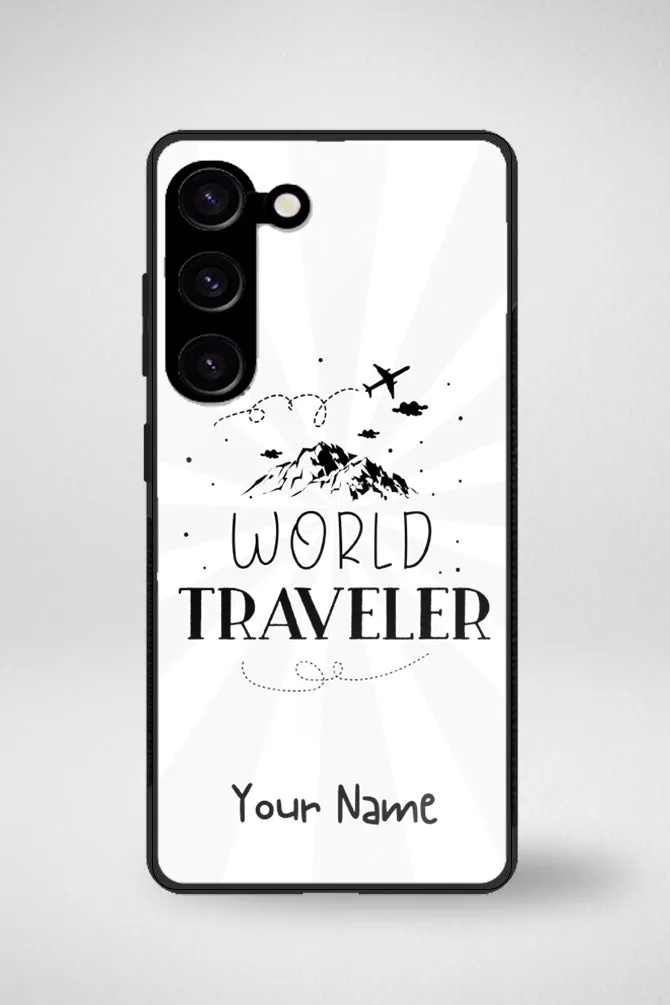 World Traveler Customized Glass Mobile Case - iPhone, Samsung & OnePlus