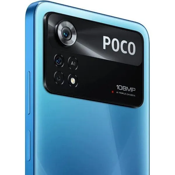 Xiaomi Poco X4 Pro 5G 256GB 8GB RAM Dual Sim Unlocked Smart Phone - Laser Blue (New Open Box)