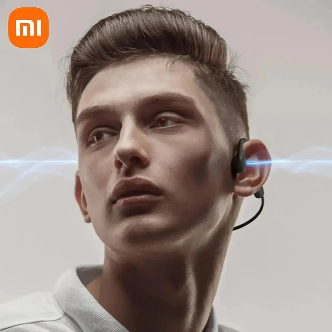 Xiaomi S3 Bone Conduction Earphone Waterproof Wireless Bluetooth Headset Non-In-Ear Extra Long Battery Life Headphone