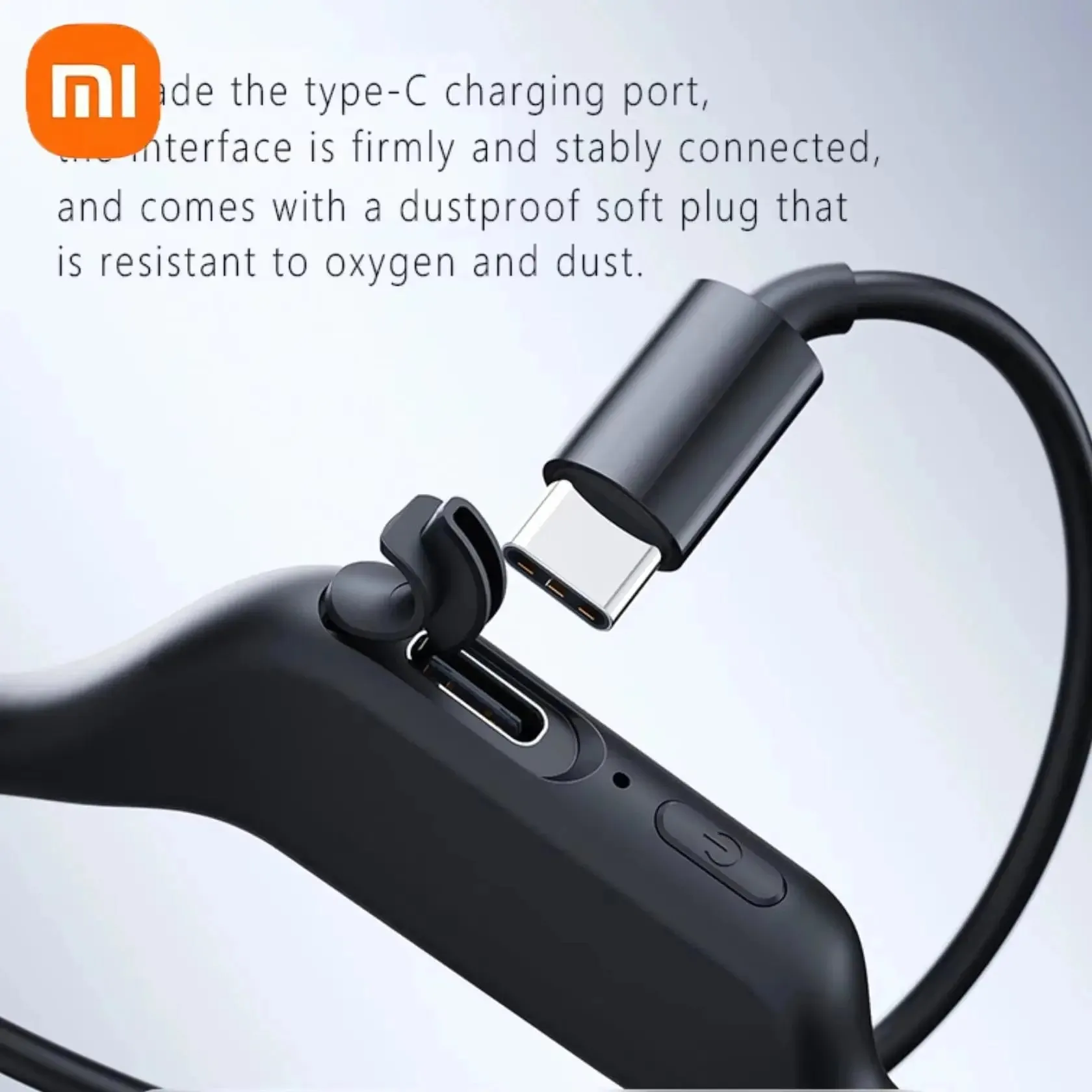 Xiaomi S3 Bone Conduction Earphone Waterproof Wireless Bluetooth Headset Non-In-Ear Extra Long Battery Life Headphone