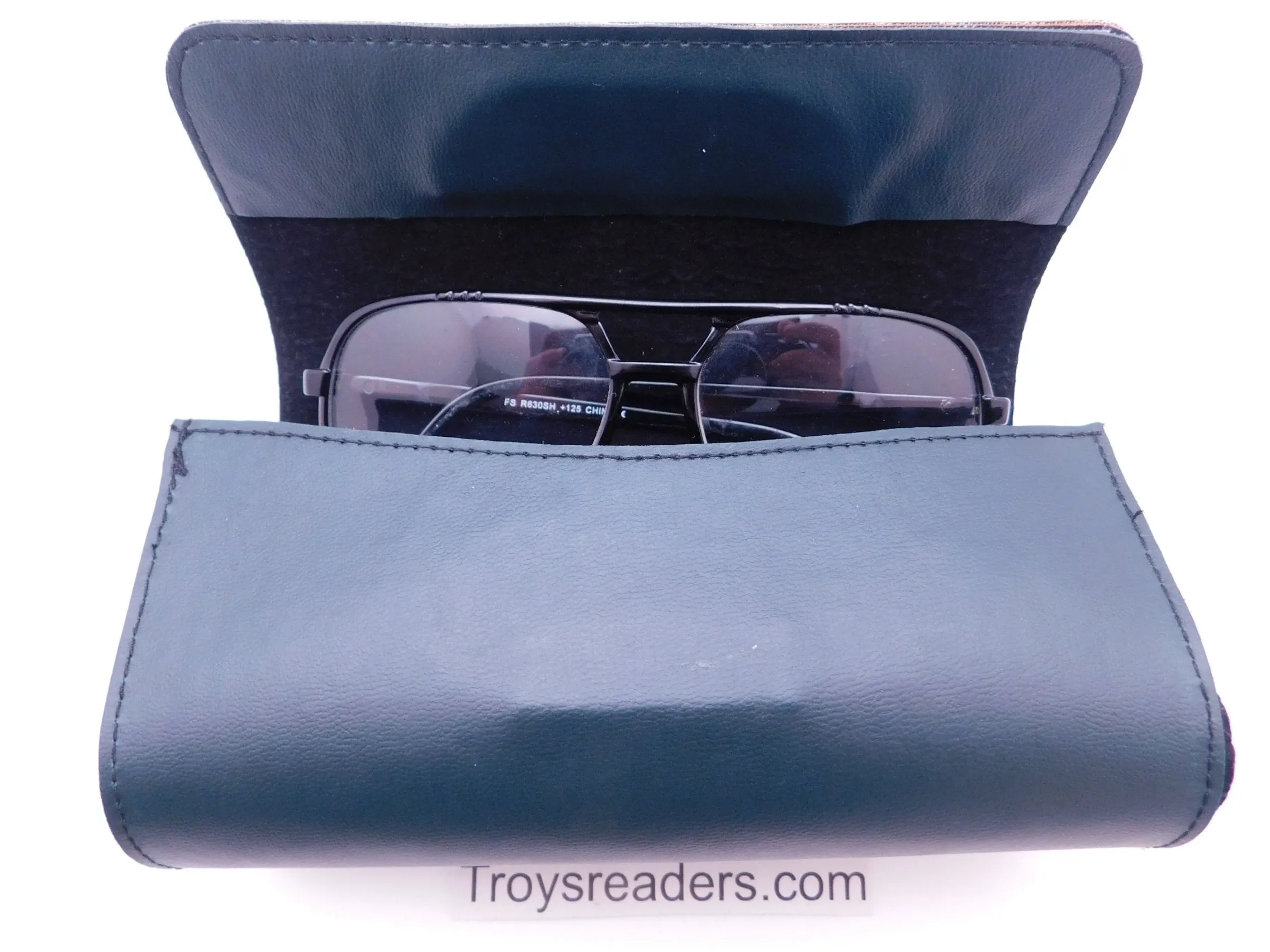 XL Faux Leather Soft Case for Glasses